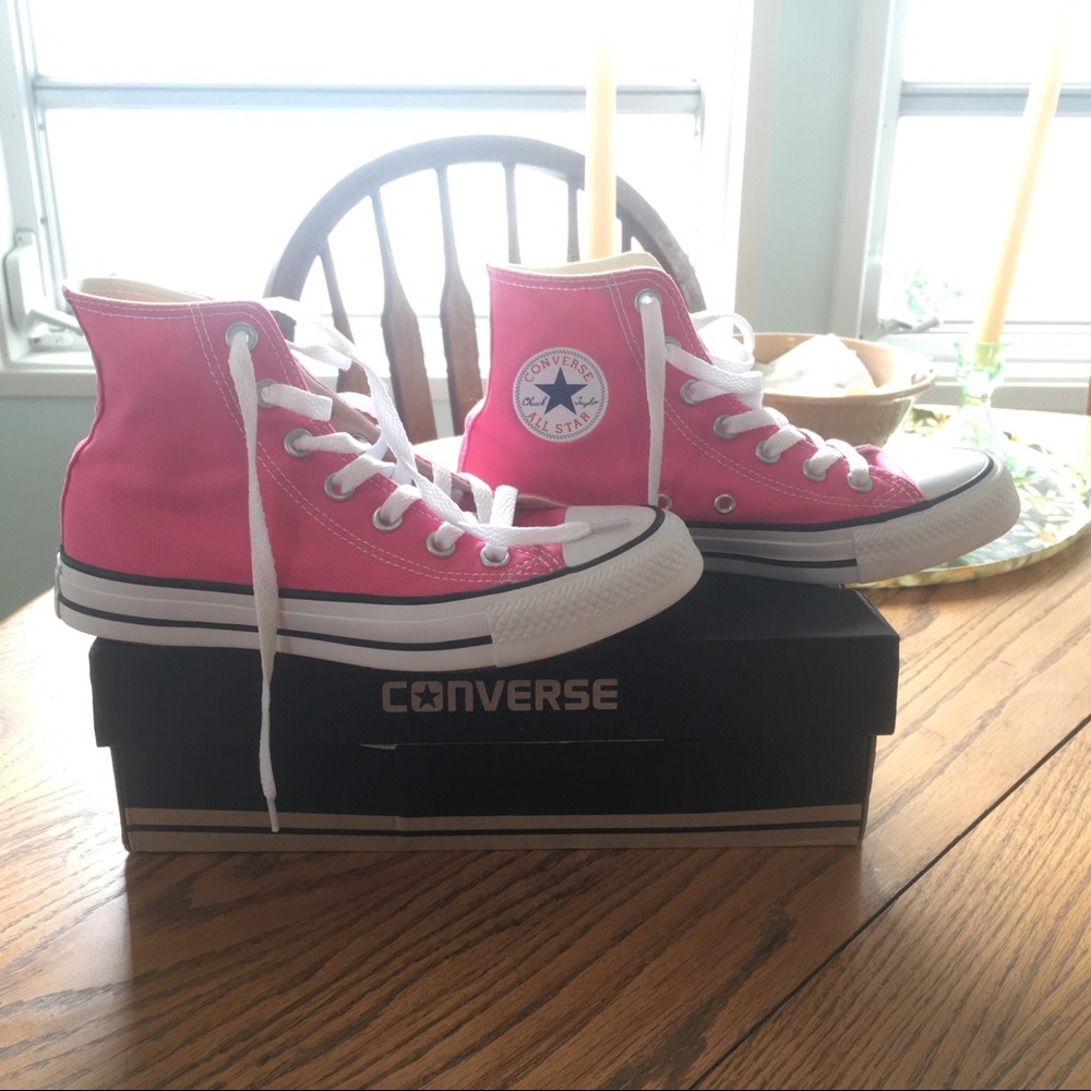 NWT Converse CT HI Pink Paper WMNS AUTHENTIC
